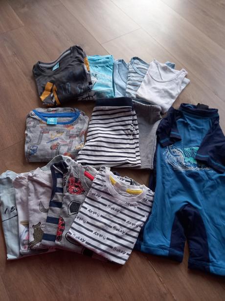 Veľký balík oblečenia, 104–116