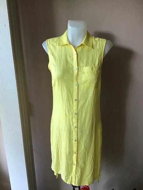 Krasna dlha bluzka z viskozy/18, george,36 / s