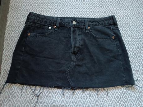 Riflová sukňa, veľ. m, h&m,m