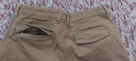 Hnedé nohavice jemne elastické, next,152