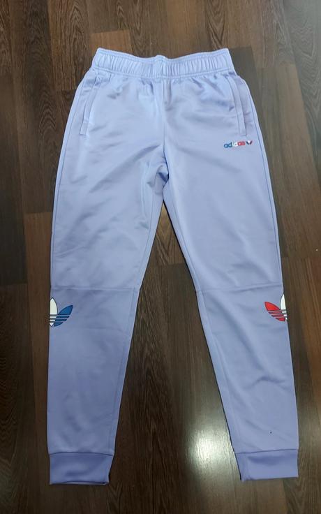 Fialove teplaky, adidas,152