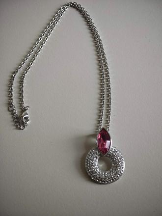 Krásna retiazka so swarovski krištáľmi, swarovski