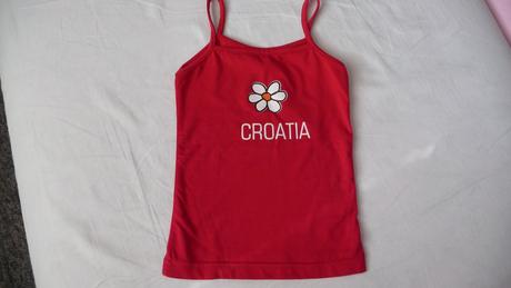 Tričko z chorvatska, nenosené, 122