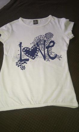 Tricko biele, 116