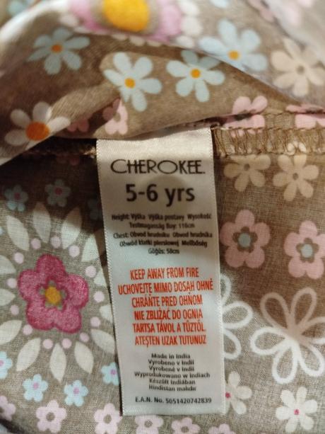 Ľahučká kvetinková blúzka, cherokee,110