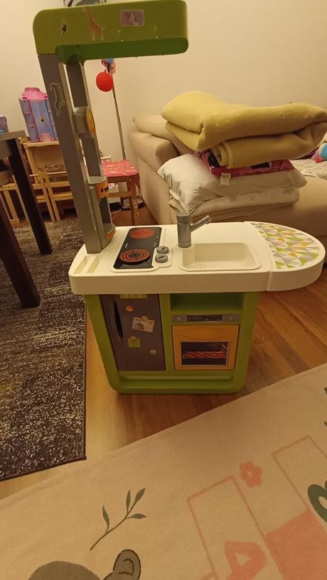 Plastová kuchynka smoby +kočík,