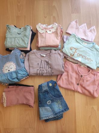 Balík vecičiek pre dievčatko 68, 68–80