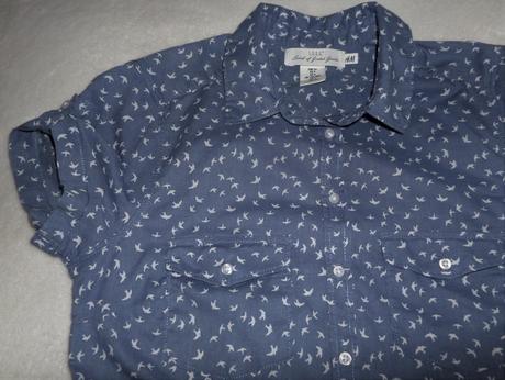 Košeľová blúza, h&m,34