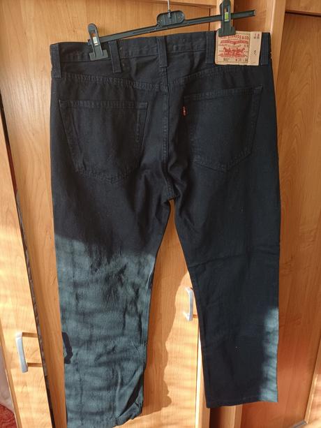 Panske cierne levis rifle 34, levis,xl