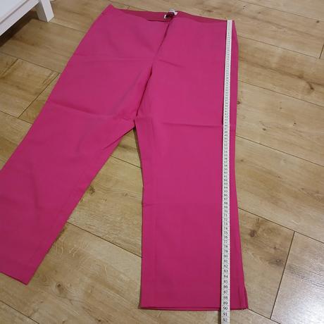 Cyklámenové cigaretové nohavice/jeggins, tchibo,46