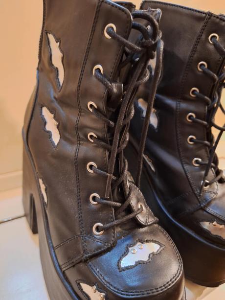 Topánky gotické demonia veľ 37, 37