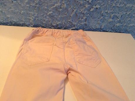 Letne bavlnené nohavice lindex 1x oblečené, lindex,122