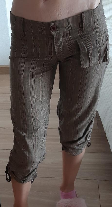 Hnede 3/4 nohavice, m