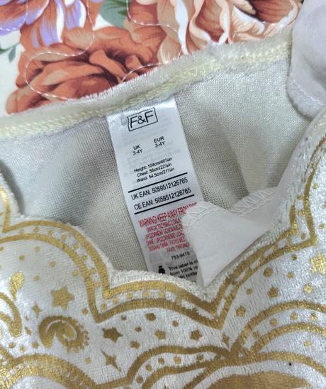 Karnevalové šaty na 3-4 roky, 