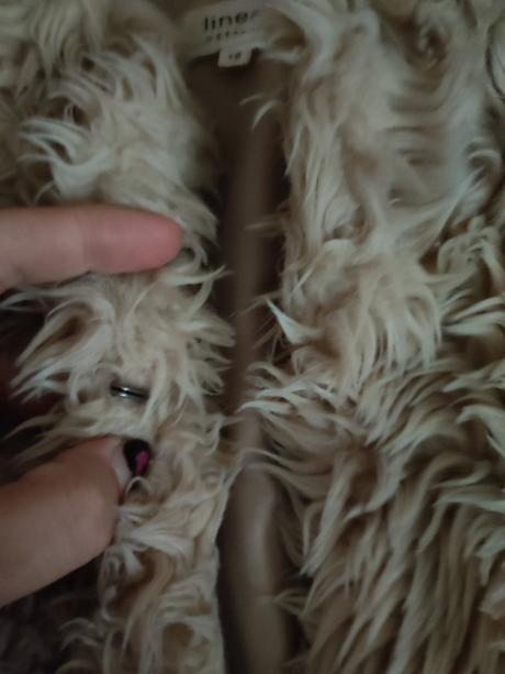 Krátky zimný kožuštek, linia,44