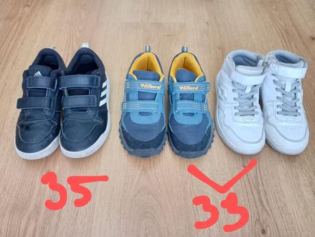 Tenisky chlapcenske, adidas,33