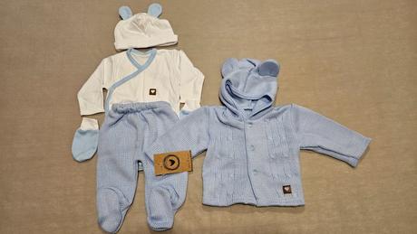 5-dielna bavlnená súprava do pôrodnice, 62