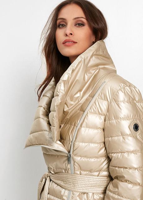 Kabát s veľkým golierom, mohito,40 / l