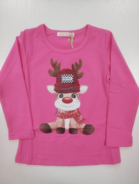 Ružové tričko sobík, 104