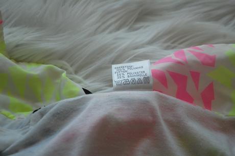 Vintage 80s/90s neon windbreaker, l