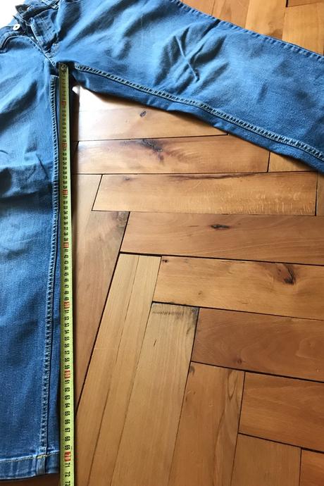 Pánske rifle - strih slim, 34