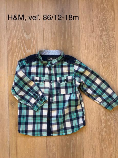 Košeľa h&m veľ. 86, h&m,86