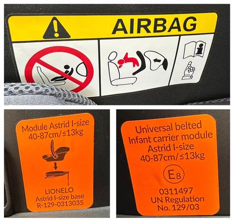 Autosedačka lionelo astrid i-size s isofix základ.,