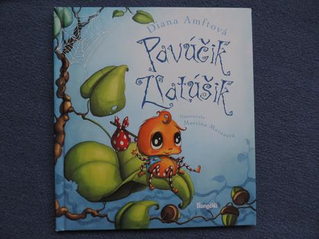 Knihy pavúčik zlatúšik, 4 ks, 