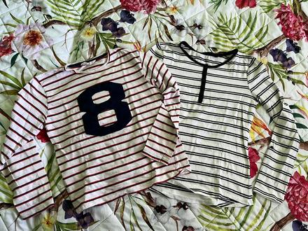 Dievcenske pasikove tricko cca 10 rokov 2 ks, 104