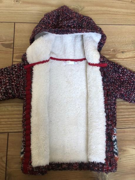 Úžasný teplý svetrik / bundička, m&co,86