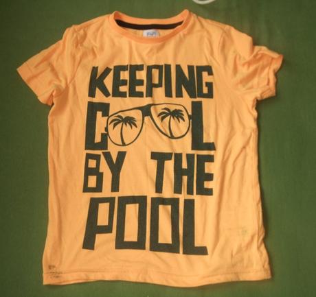 Letný balík tričiek a kraťasov v 122, 122–134