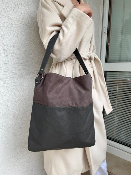 Tmavošedá taška, h&m