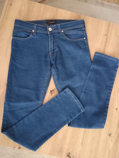 Zara man - pánske tmavomodré rifle, zara,s