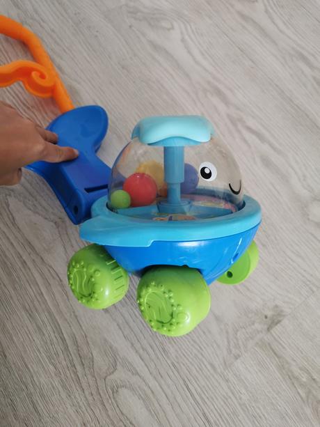 Rybička na tlačenie fisher price,