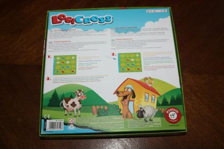 Hra / hlavolam logicross - od 5 rokov, 