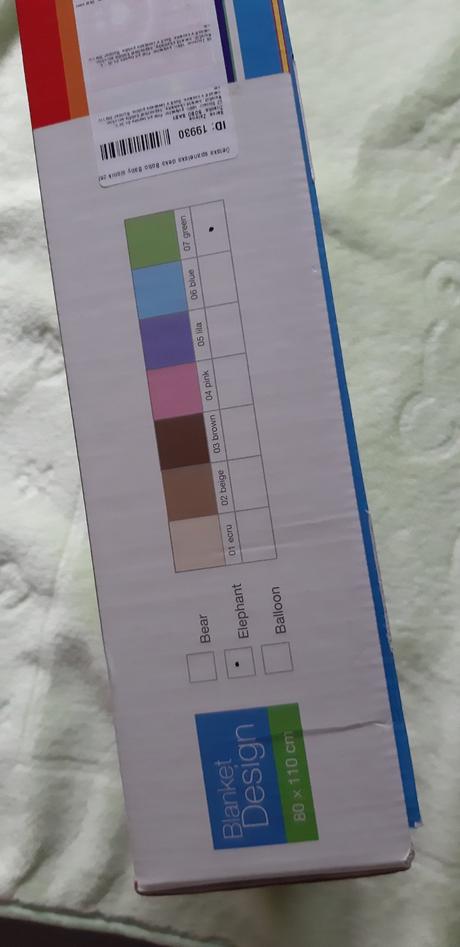 Teplá deka "španielska" baby blanket, 