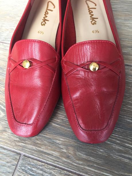 Kožené mokasiny, clarks,36