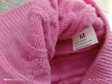 Pletený pulóver s gombíkmi, 36 / 38 / m / s