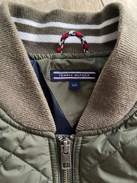 Chlapčenská bombera tommy hilfiger, tommy hilfiger,164