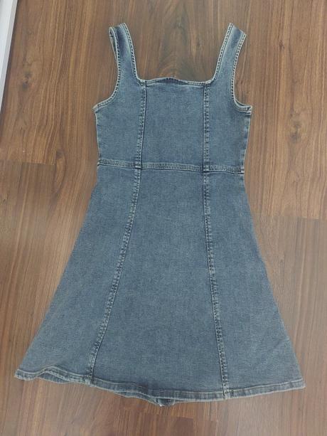 Dievčenské rifľové šaty, h&m,146