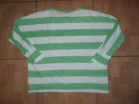 Pruhované tričko s raglán. rukávmi manguun teens, 164