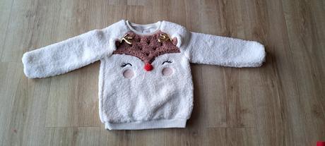 Vianočná mikina sobík, f&f,122