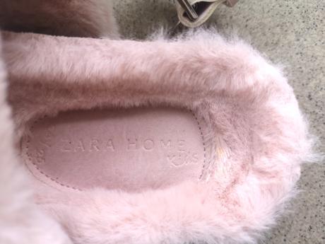 Plyšove sandalky/papuce zara kids 24/25, nove, zara,24 / 25
