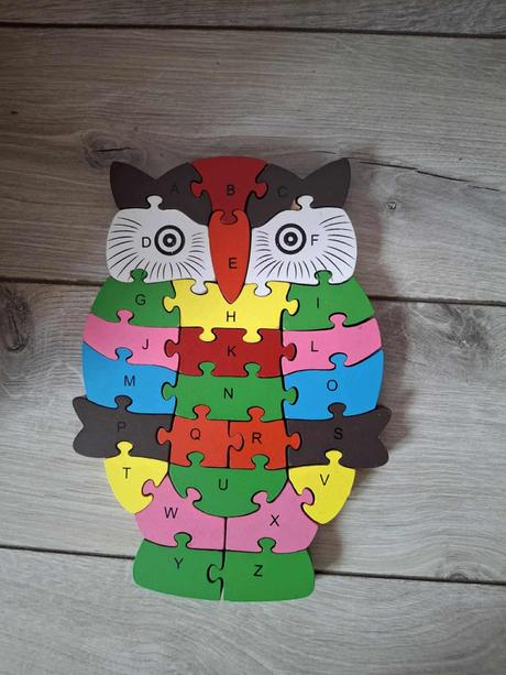 Drevené puzzle, 