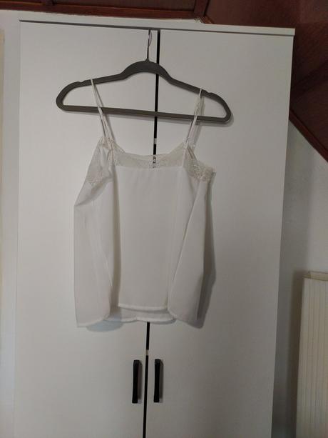 Biele voľné tielko, m