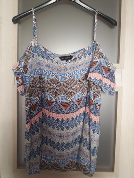 Viskozova letná bluzicka, veľkosť 38, new look,38