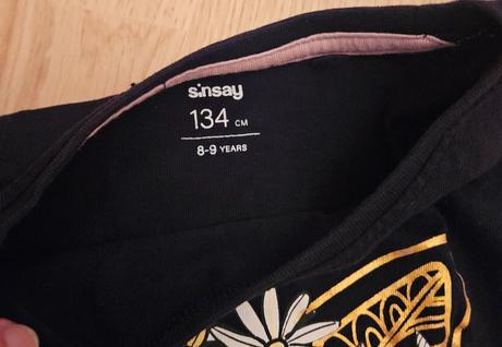 Tričko s volánom 134, sinsay,134