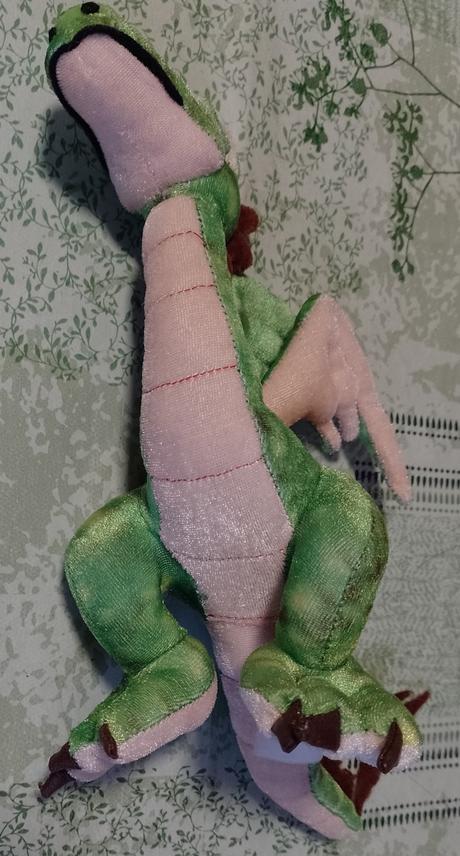 Plyšový zelení dráčikovia, 2 ks, aliki, 29 cm, 