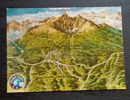 Vysoké tatry stará pohľadnica, 