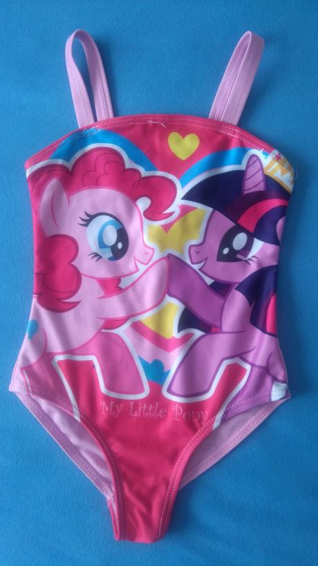 Dievčenské plavky my little pony+dvojdielne plavky, 98